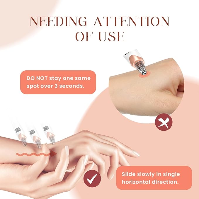 Blackhead Remover | Electric Vacuum Pore Cleaner USB Rechargeable for Face & Acne Care