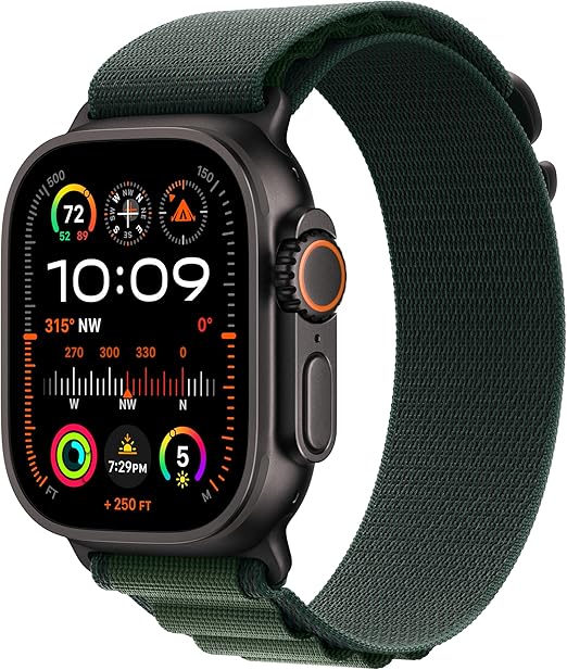 Apple Watch Ultra 2 | GPS + Cellular 49mm Titanium Case with Alpine Loop – Renewed
