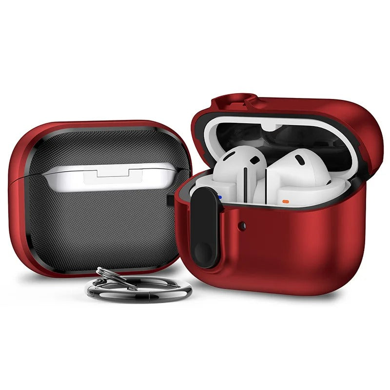 Samsung Galaxy Buds 3 Pro Clear Case | Carabiner & Cleaner Kit Transparent TPU Protective Cover